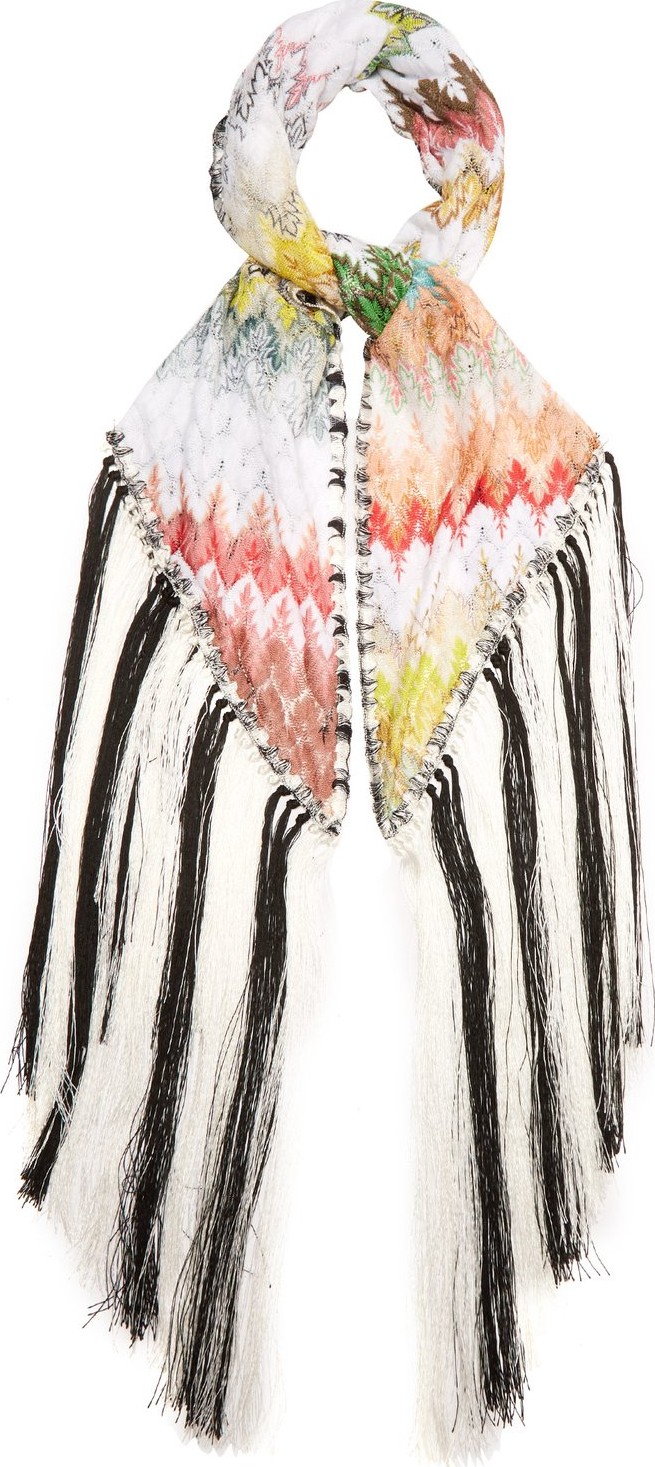 Missoni Fringe-trimmed scarf