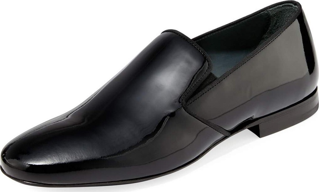 Lanvin Men's Patent Leather Formal Loafers