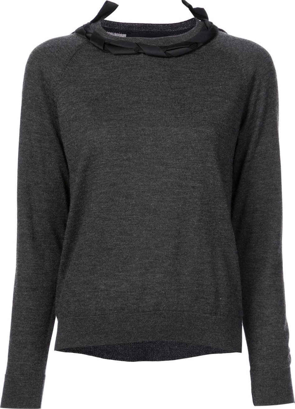 Simone Rocha ribbon bow detail sweater