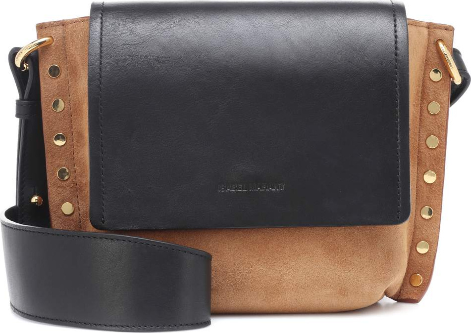 Isabel Marant Asli Small suede shoulder bag