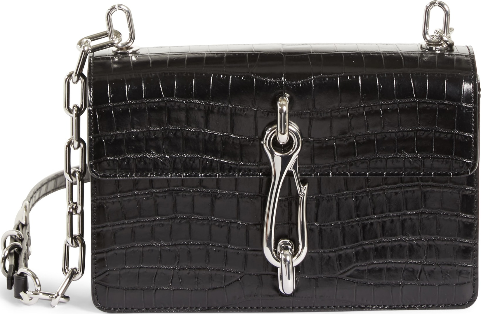 Alexander Wang Hook Medium Leather Shoulder/Crossbody Bag