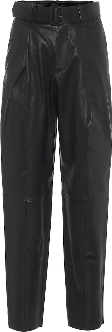 Stouls Murray high-rise leather pants