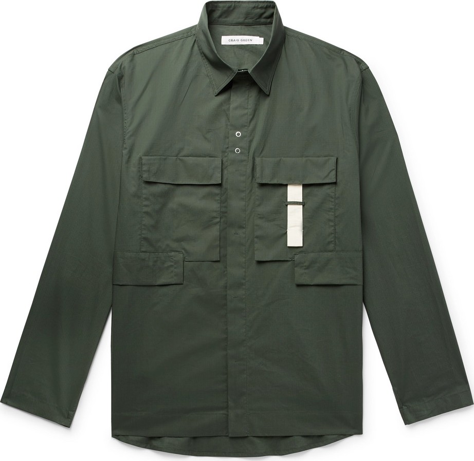 Craig Green Cotton-Ripstop Shirt