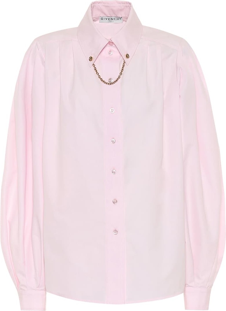 Givenchy Embellished cotton shirt