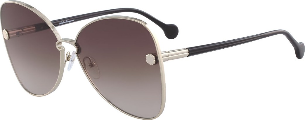 Salvatore Ferragamo Fiore Gradient Cat-Eye Sunglasses
