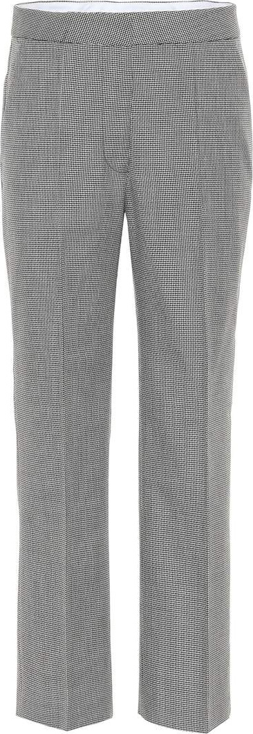 Stella McCartney Cropped wool straight-leg pants