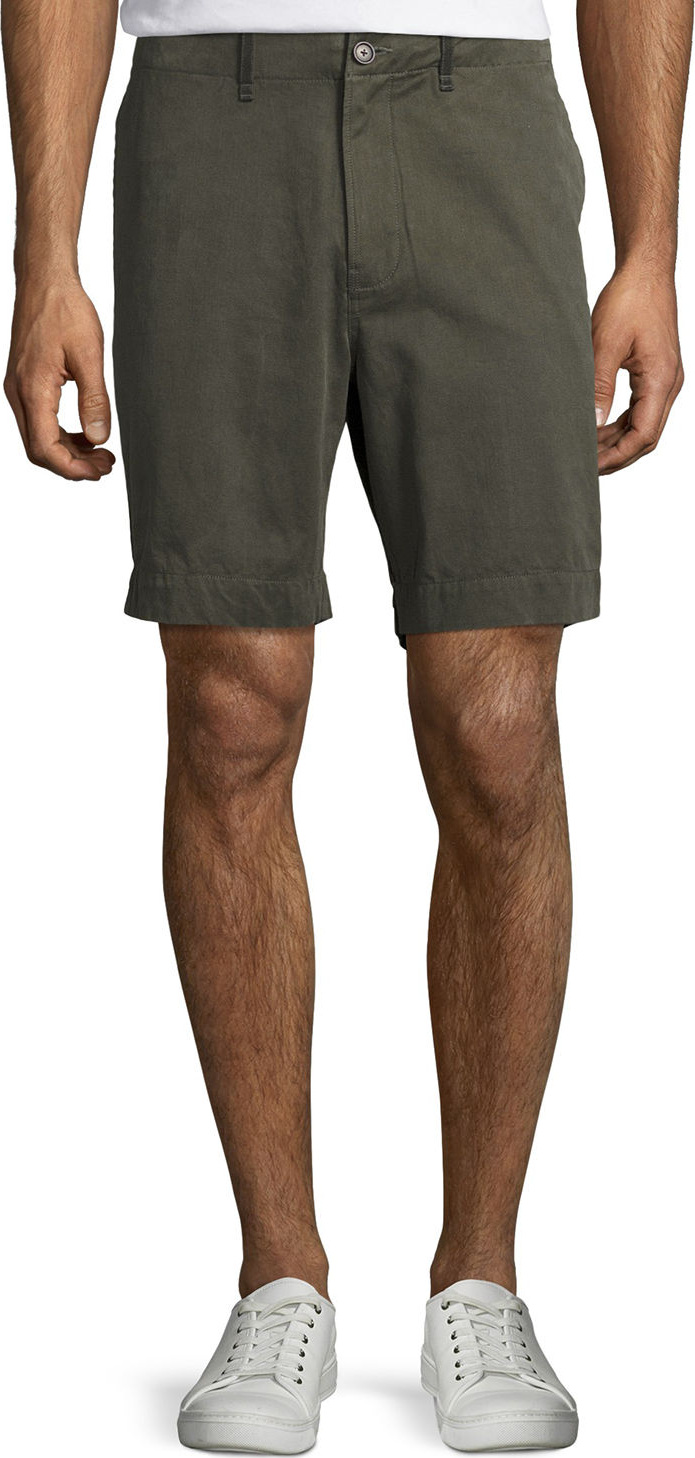 Billy Reid Clyde Cotton-Linen Shorts
