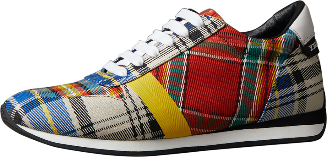 Burberry London England Amelia New Tartan Sneakers