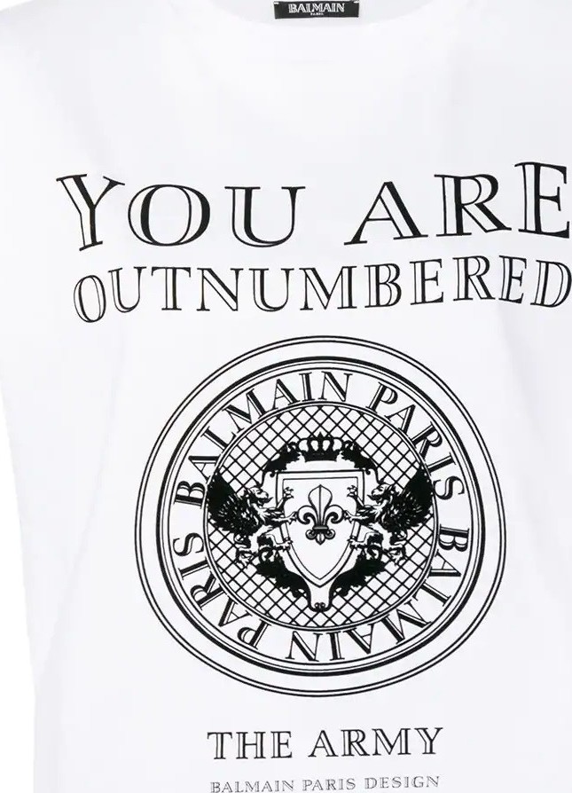 Balmain Balmain Army T-shirt