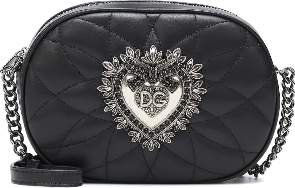 Dolce & Gabbana Devotion Camera leather shoulder bag