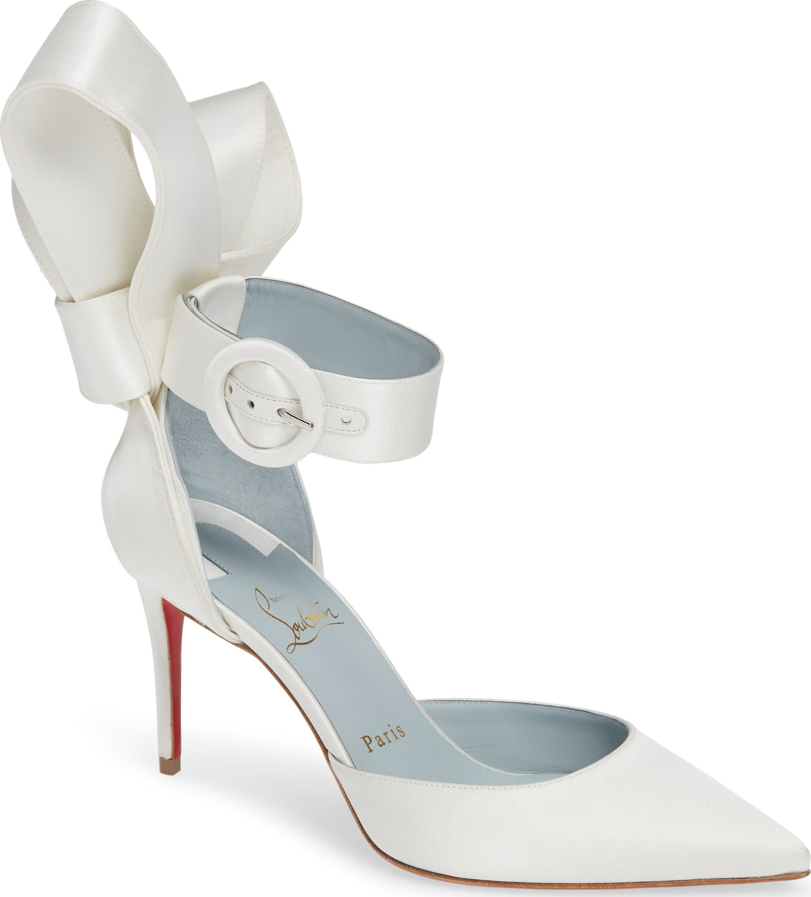 Christian Louboutin Raissa Bow Ankle Strap Pump