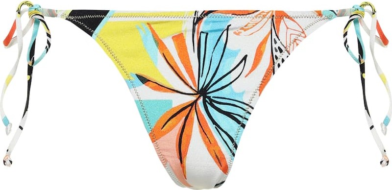Reina Olga Love printed bikini bottoms