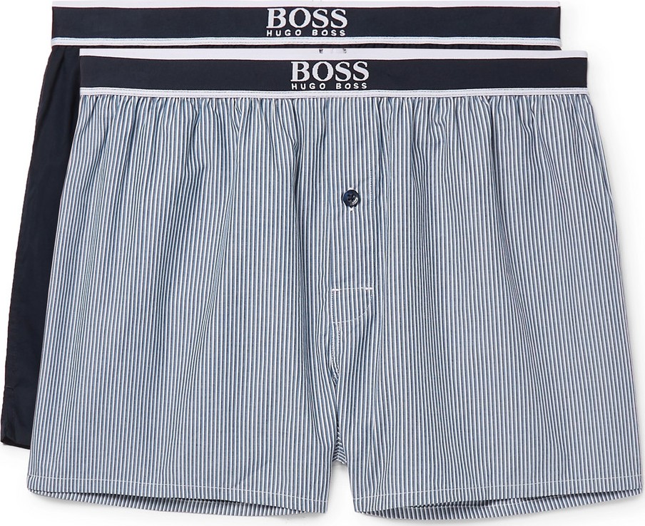 HUGO BOSS Two-Pack Cotton Boxer Shorts