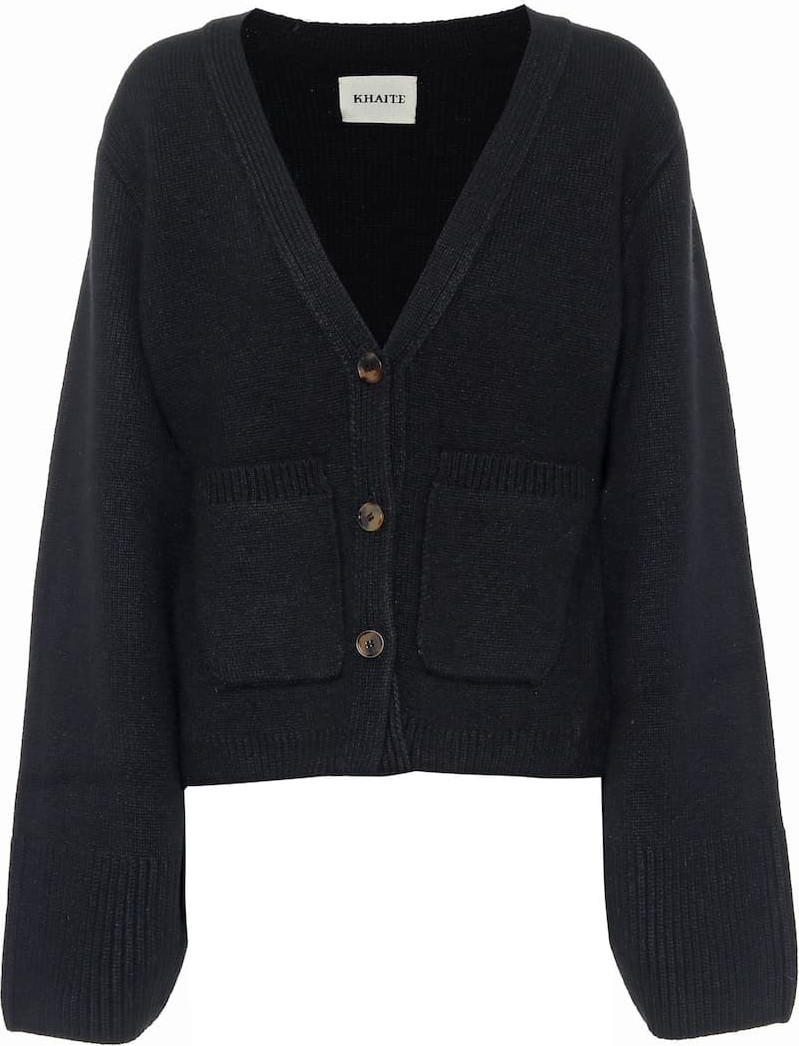 Khaite Scarlett stretch-cashmere cardigan