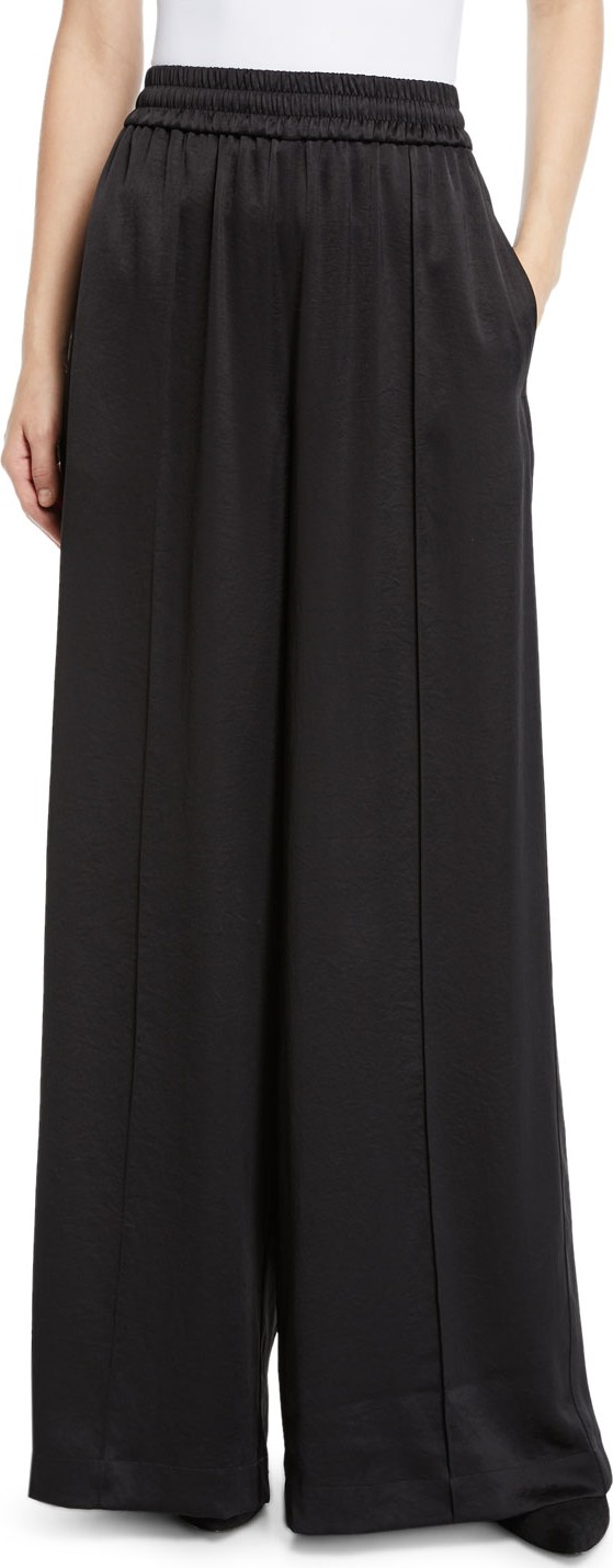T By Alexander Wang Wash & Go Woven Wide-Leg Pants