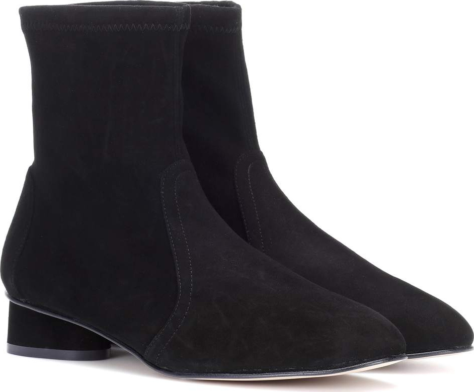 Stuart Weitzman Quebec suede ankle boots