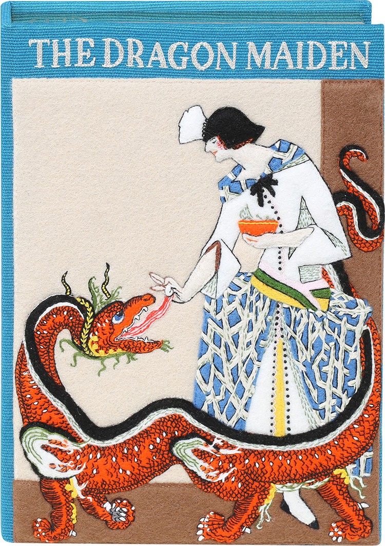 Olympia Le-Tan The Dragon Maiden Box Crossbody Bag