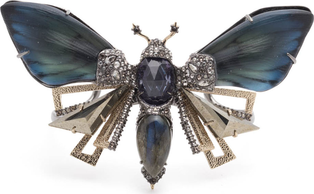 Alexis Bittar Brutalist Butterfly Cuff Bracelet