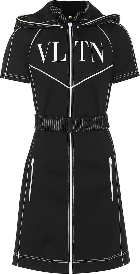 Valentino VLTN tech jersey dress
