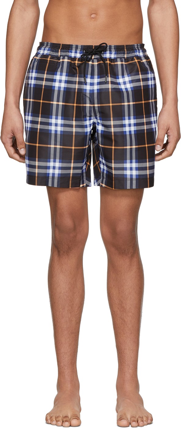 Burberry London England Navy Martin Swim Shorts