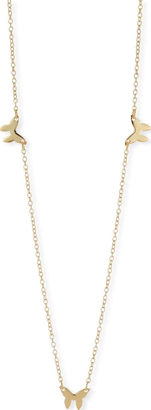 Jennifer Zeuner Jewelry Mariah Romy Butterfly Necklace
