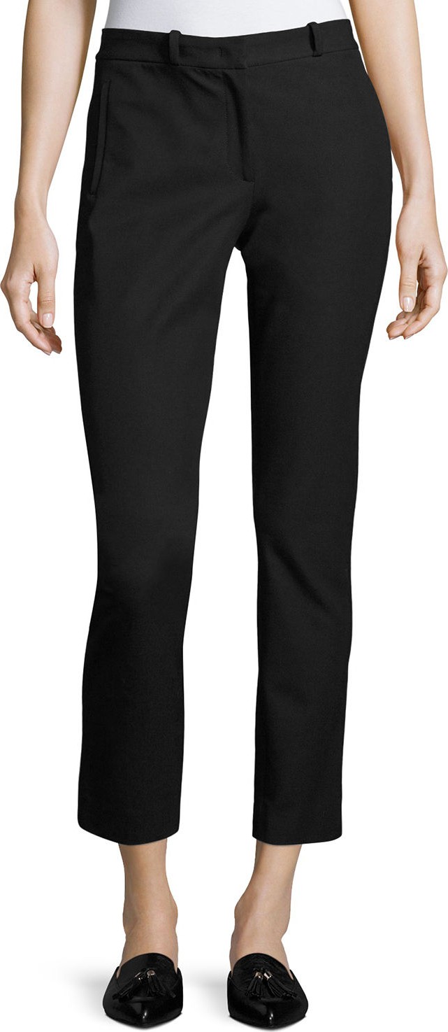 Joseph New Elliston Stretch-Gabardine Skinny Ankle Pants