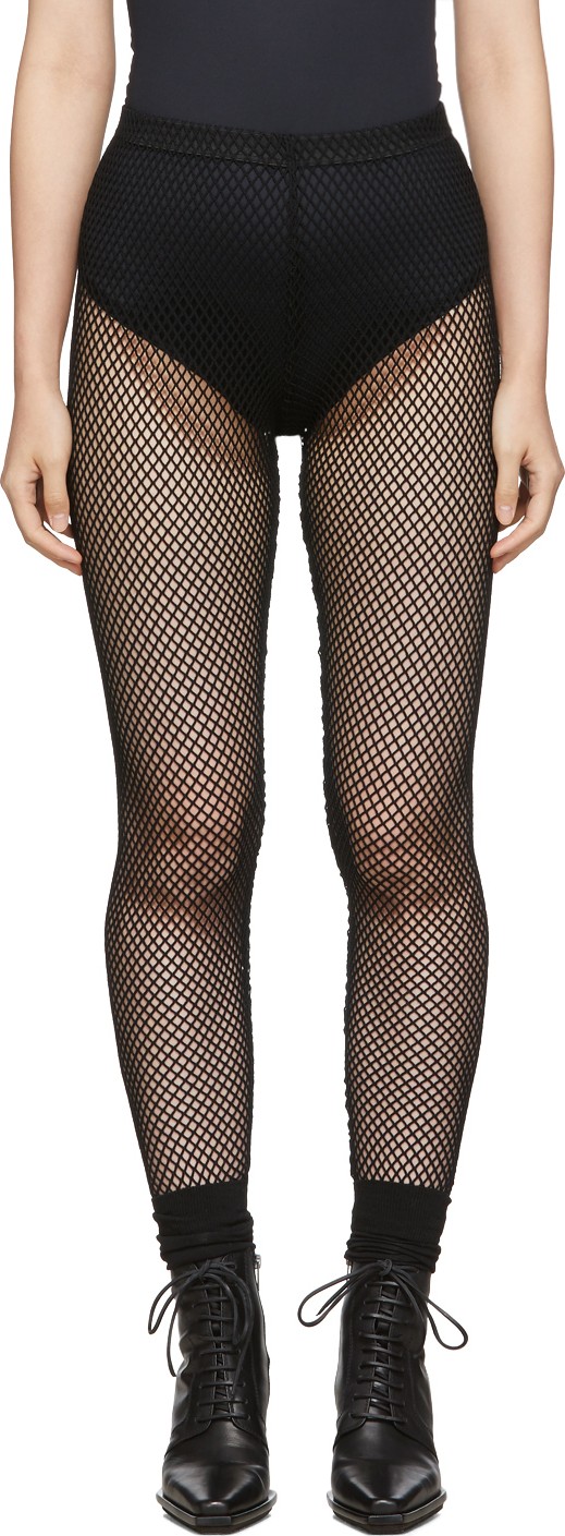 Comme Des Garcons Black Small Net Tights