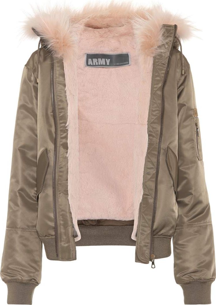 Army By Yves Salomon Fur-lined jacket