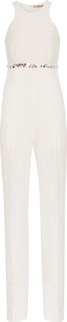 Roberto Cavalli Linen-blend jumpsuit
