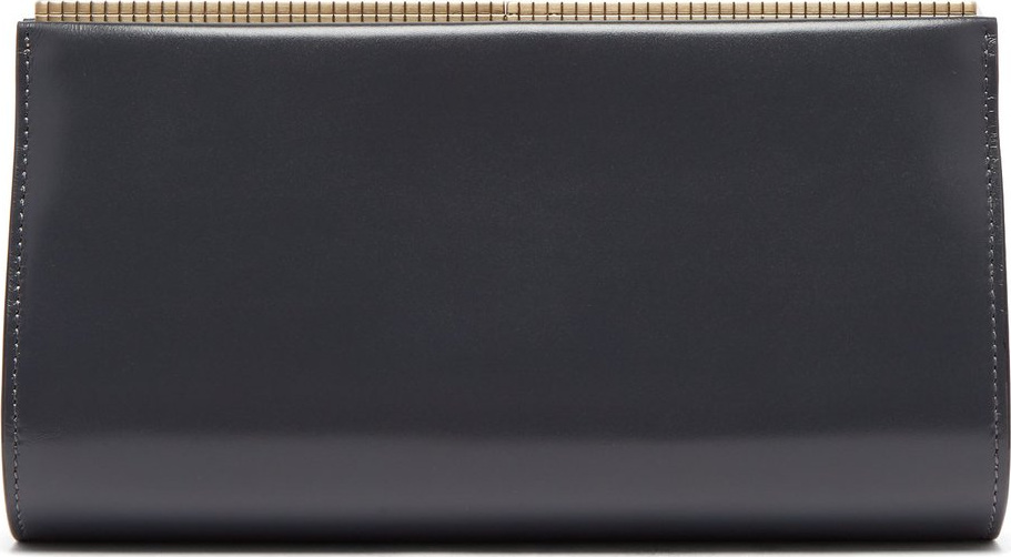 Valextra Lucky Stars leather clutch