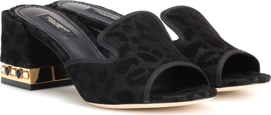 Dolce & Gabbana Leopard-printed sandals