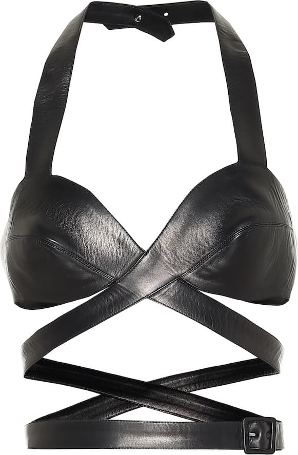 Alaïa Leather bustier