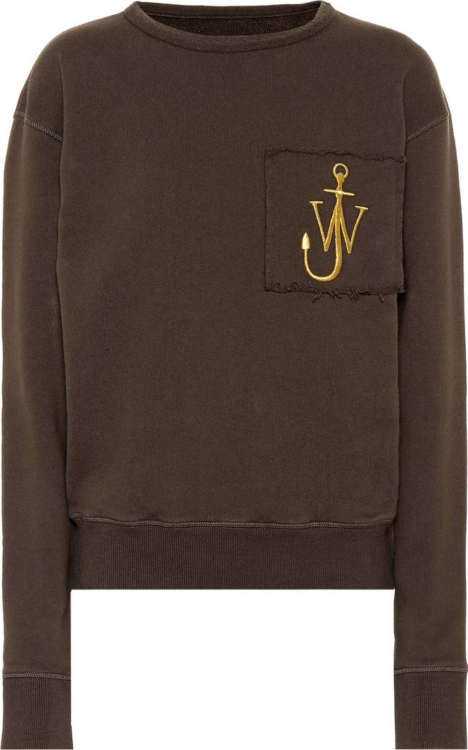 J.W.Anderson Embroidered cotton sweatshirt