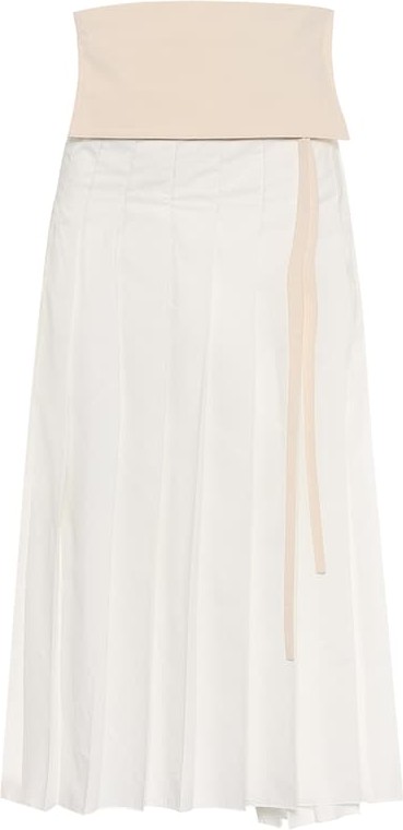 Moncler Genius 2 MONCLER 1952 cotton-blend skirt