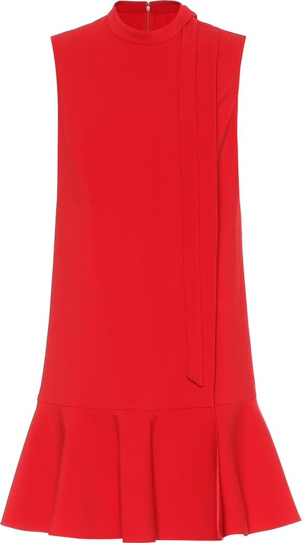 Valentino Stretch-wool minidress