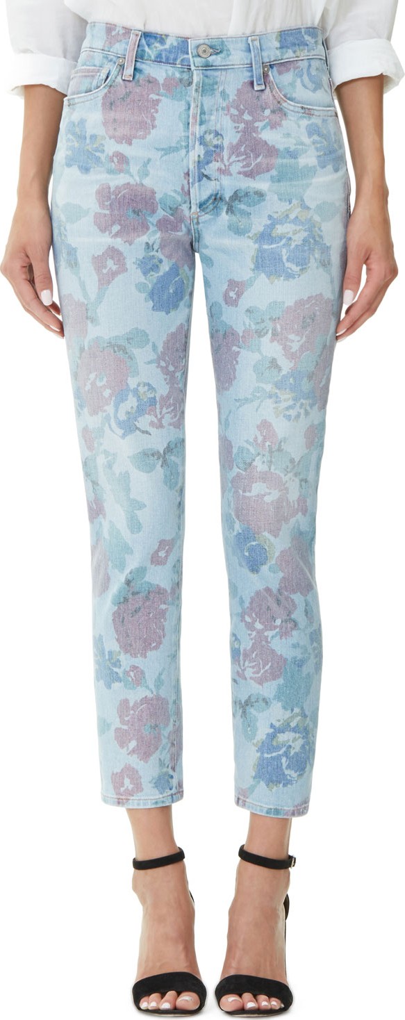 Citizens Of Humanity Olivia Crop High-Rise Slim Jeans