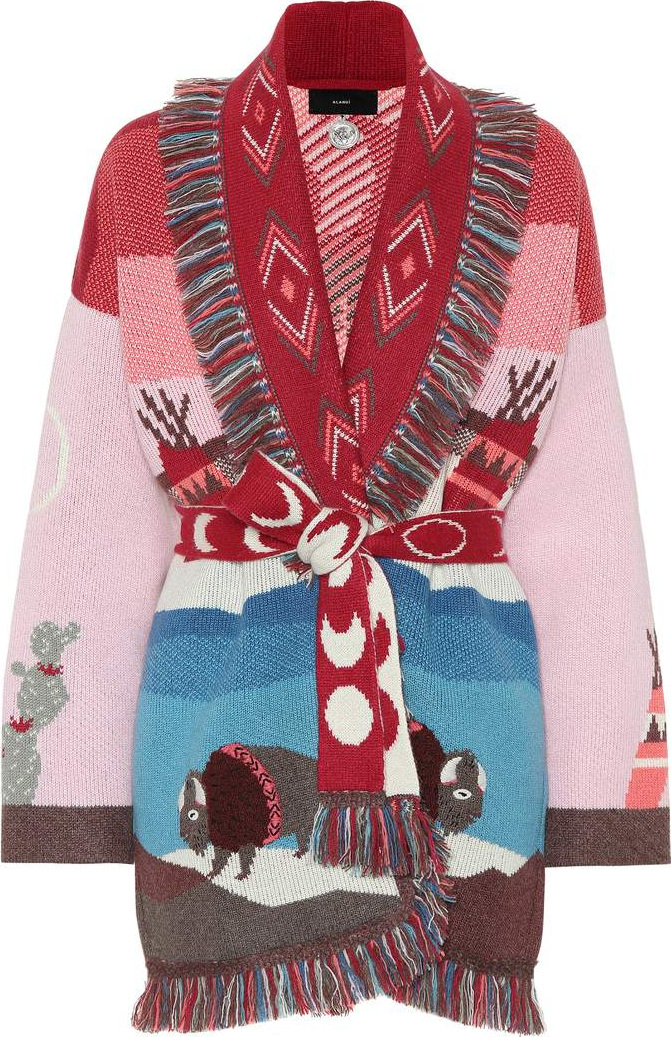 Alanui Cashmere tie cardigan