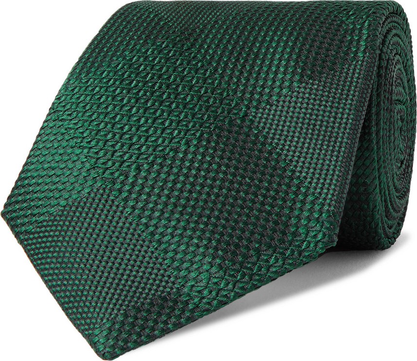 Turnbull & Asser 7.5cm Silk-Jacquard Tie