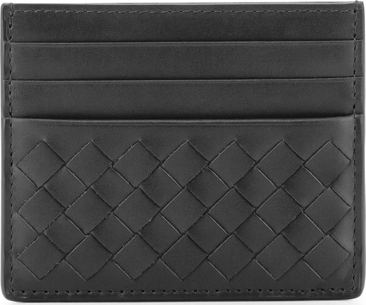 Bottega Veneta Intrecciato Leather Card Case