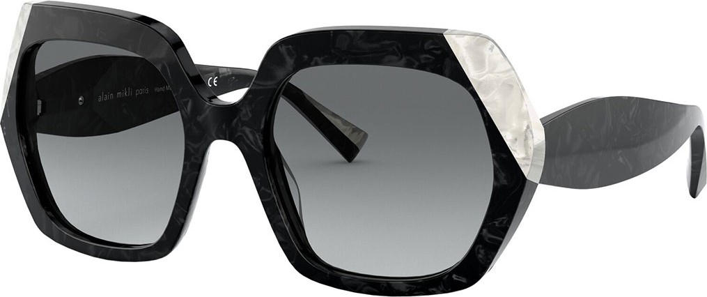 Alain Mikli Evanne Square Acetate Sunglasses
