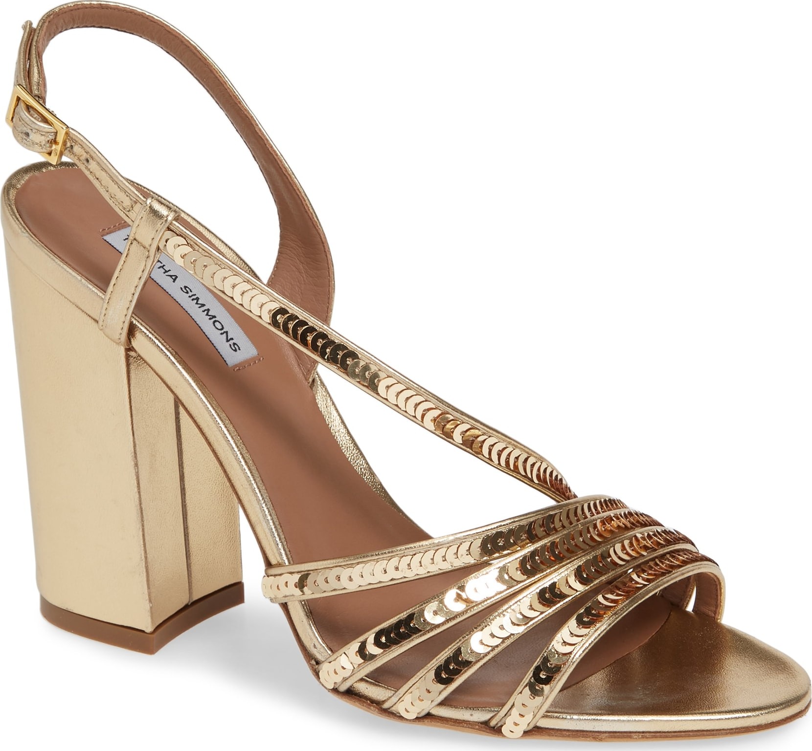 Tabitha Simmons Viola Sequin Embellished Sandal