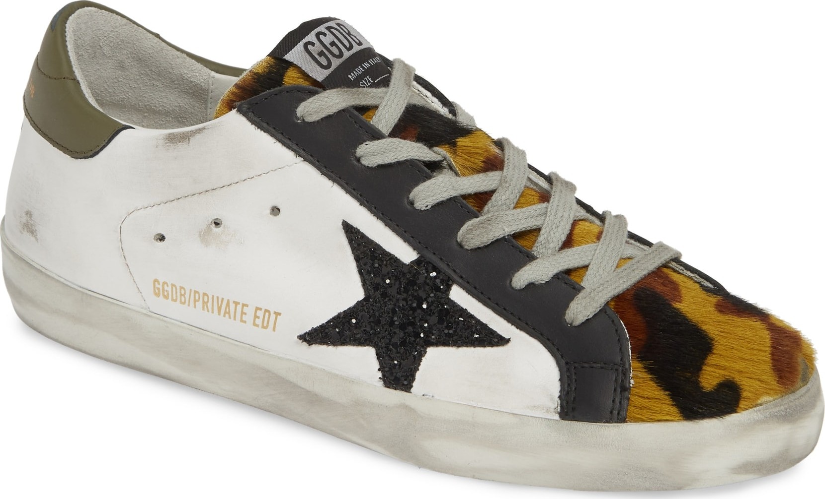 Golden Goose Deluxe Brand Superstar Genuine Calf Hair Sneaker