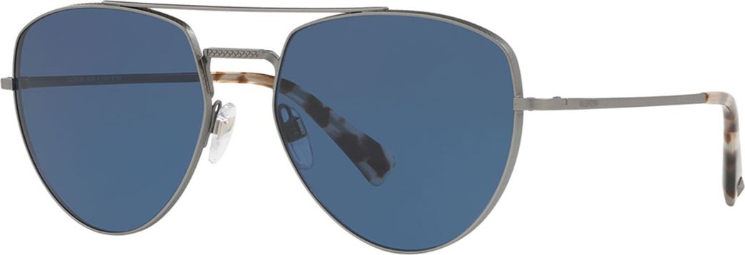 Valentino Aviator Metal Sunglasses