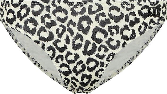 Solid & Striped The Eva leopard-print bikini bottoms