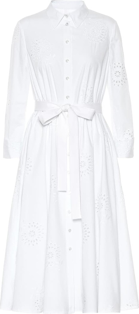 Carolina Herrera Cotton midi dress