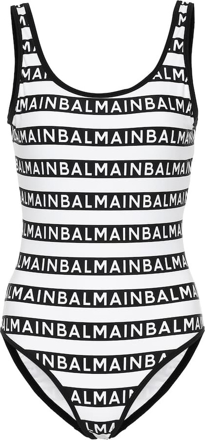 Balmain Logo swimsuit