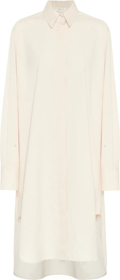 THE ROW Sona cotton-poplin shirt dress
