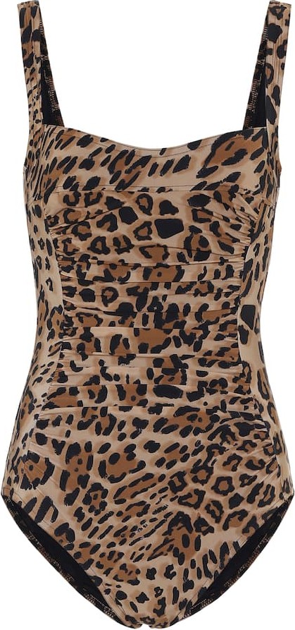 Karla Colletto Exclusive to Mytheresa – Leopard-print swimsuit