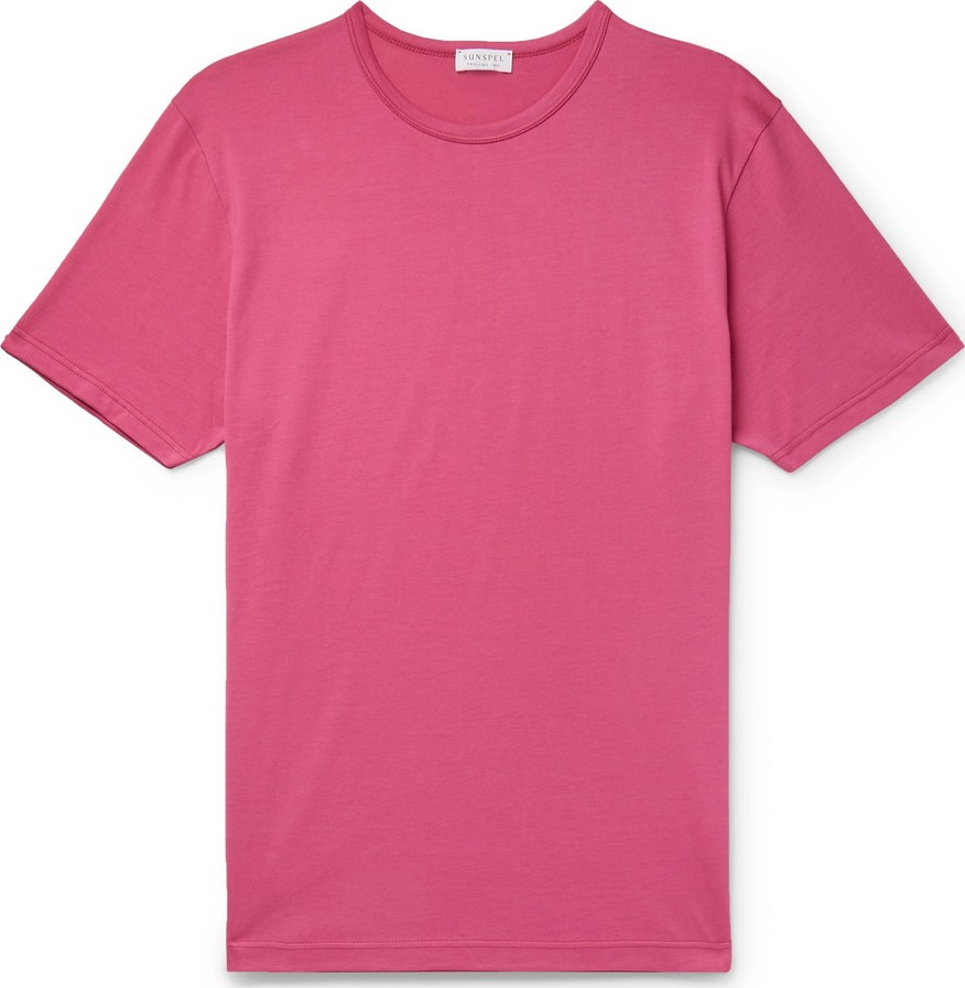 Sunspel Pima Cotton-Jersey T-Shirt
