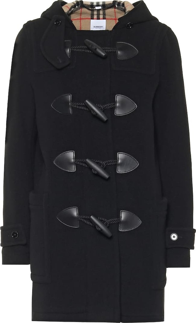 Burberry London England Wool-blend duffle coat